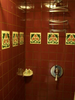 Sea Gypsy Bed and Breakfast Inn Robert L Stevenson Suite Shower